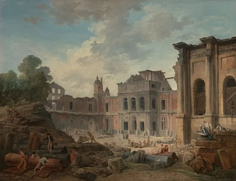 Hubert Robert: De ruinas a paisajes