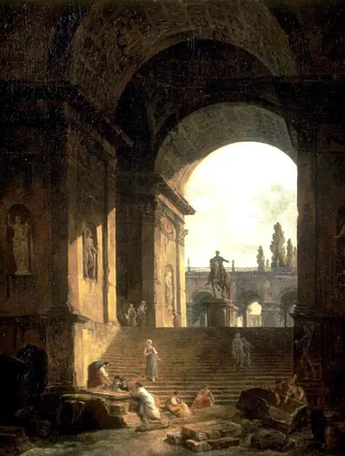 Hubert Robert: De ruinas a paisajes