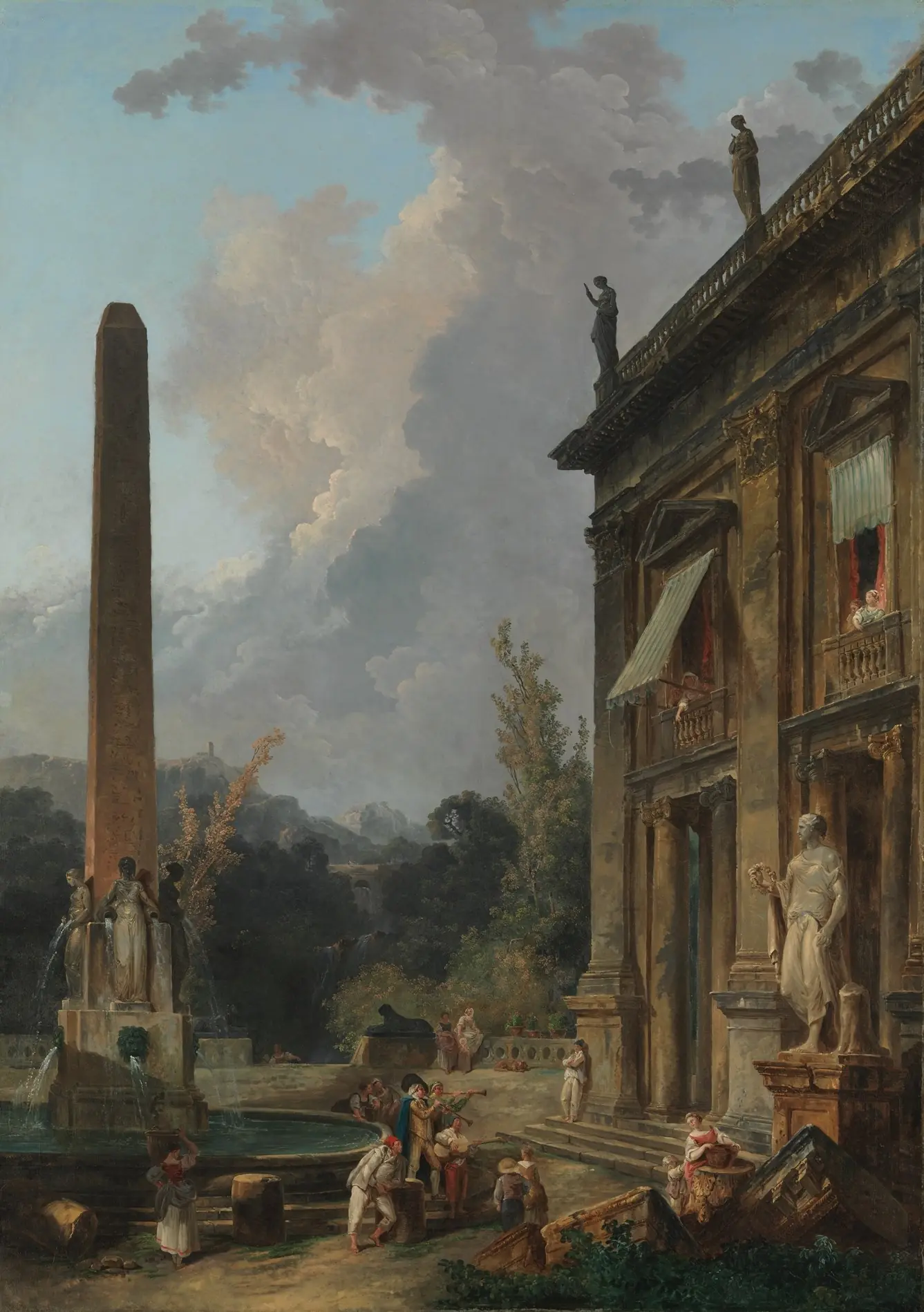 Hubert Robert: De ruinas a paisajes