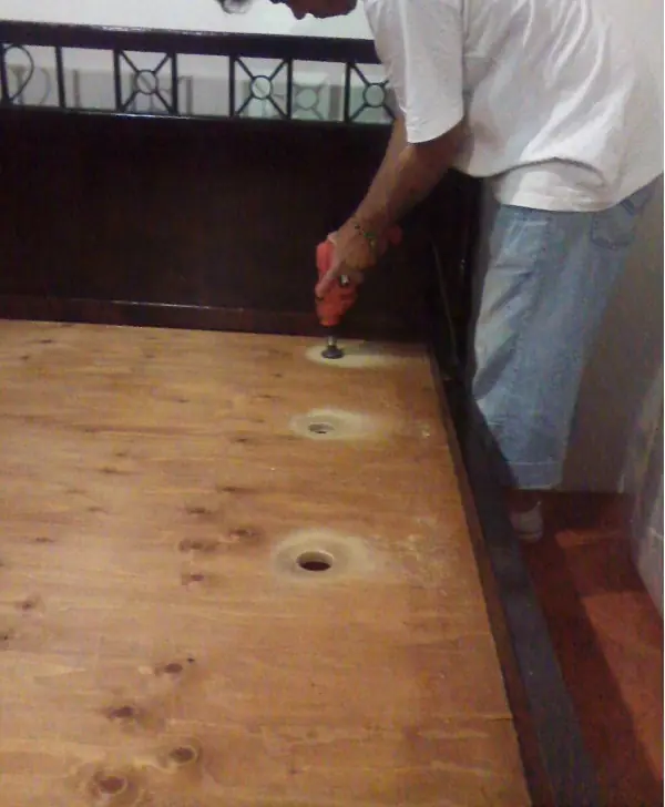 trabajo en madera