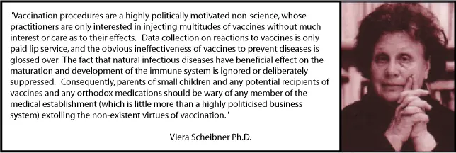 Cuidado, vacunas que debilitan, enferman y matan.