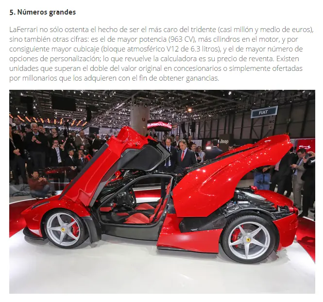"La Ferrari" El auto hibrido que tiene 950 caballos MegaPost "La Ferrari" El auto hibrido que tiene 950 caballos MegaPost