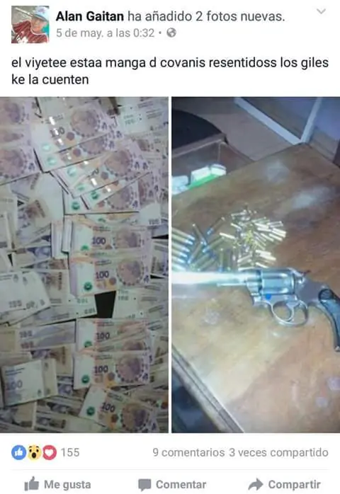 ladron roba en lanus