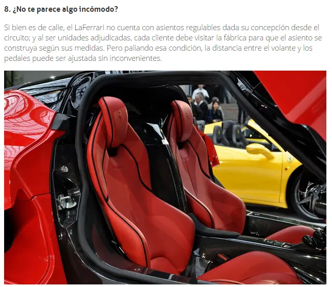 ficha tecnica del ferrari la fer ficha tecnica del ferrari la fer