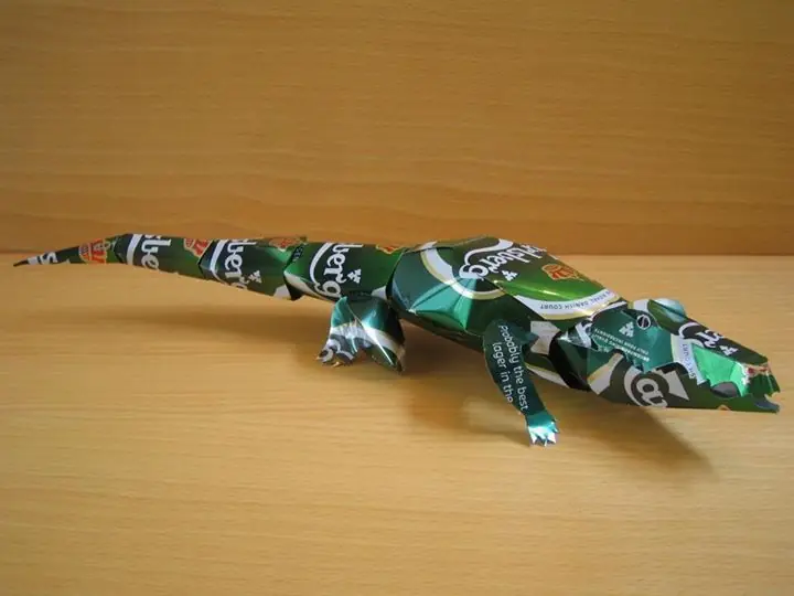 Arte con Latas de Aluminio