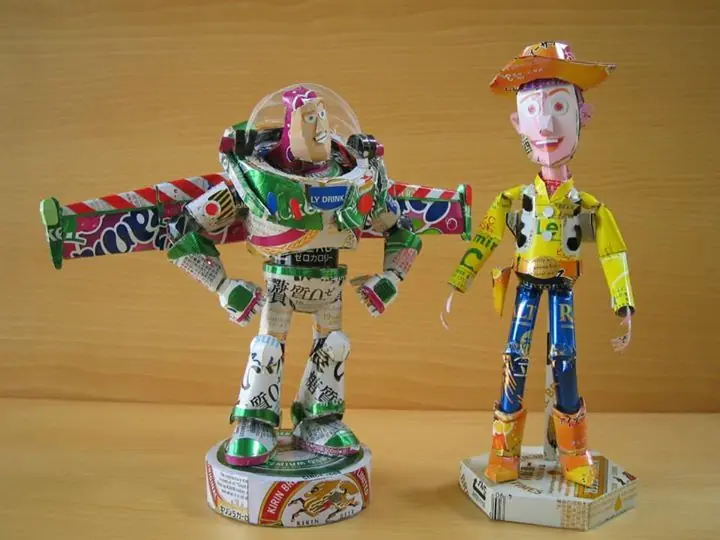 Arte con Latas de Aluminio