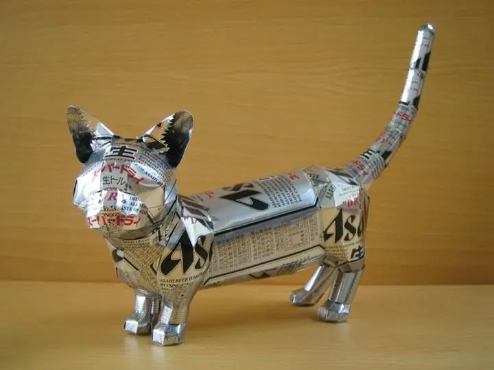 Arte con Latas de Aluminio