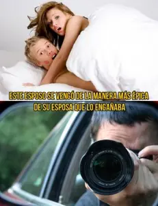 Se vengo de su infiel esposa de la forma más épica…
