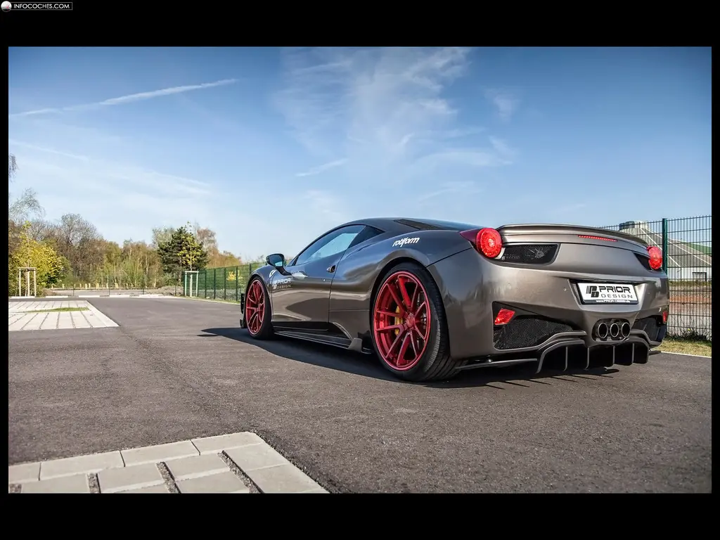 615cv recibe el Ferrari 458 Italia gracias a Prior Design