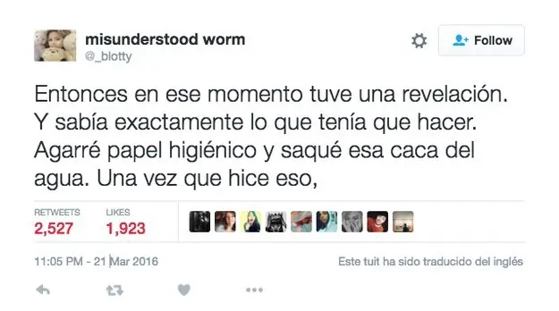 Esta es la mejor historia sobre caca que vas a leer