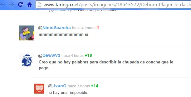 comentarios