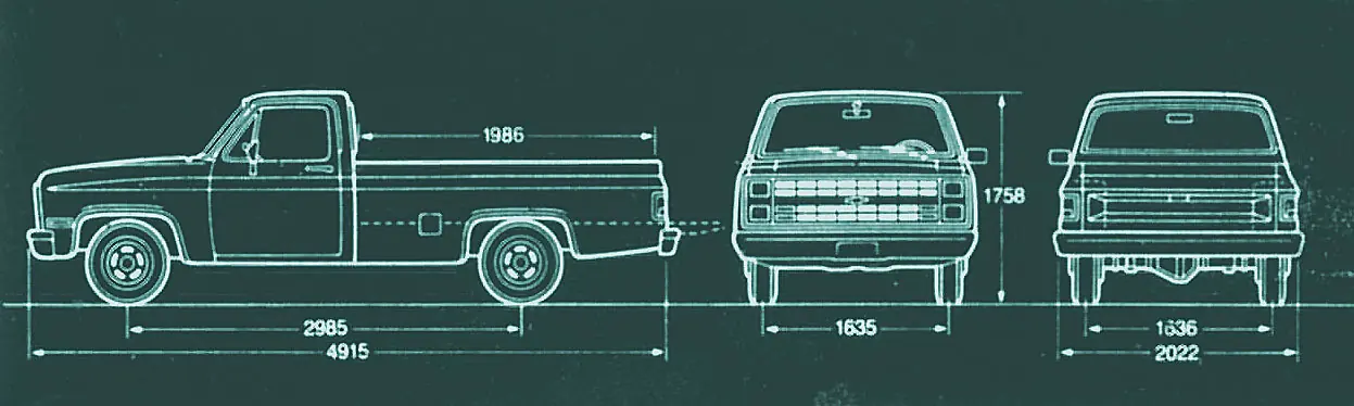 Chevrolet C-10 Custom De Luxe 1985