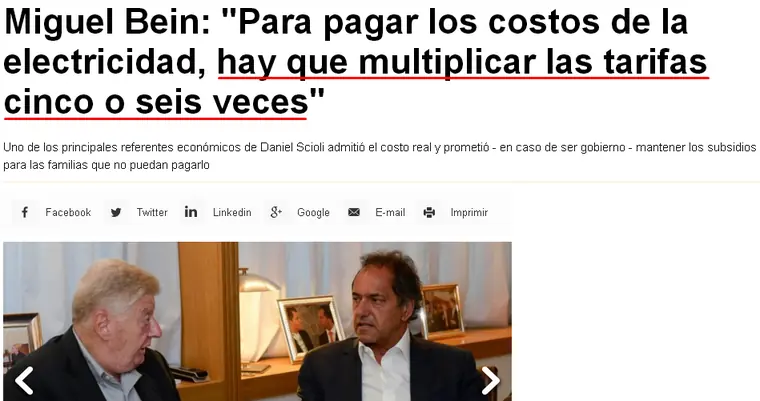 Desmintiendo de manera simple una imagen contra Macri