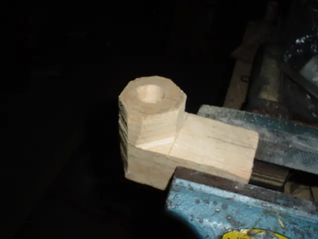 Como hacer una pipa,[madera] 2