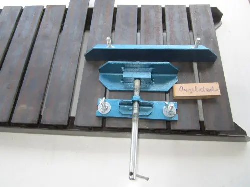 soporte artesano para amoladora