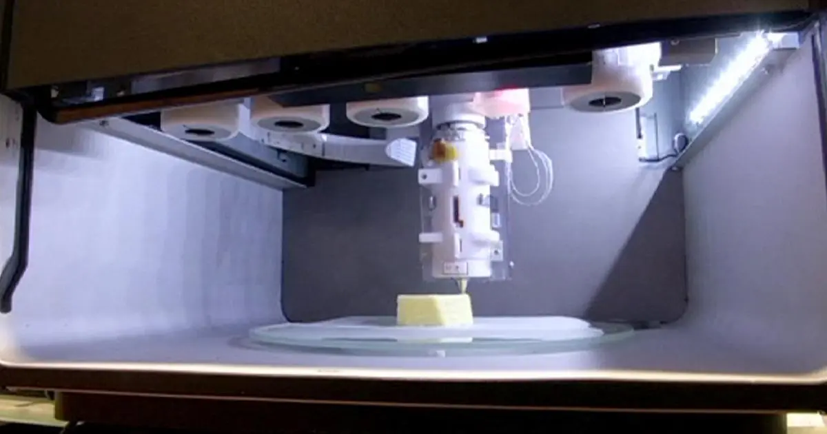 impresora 3d de comida