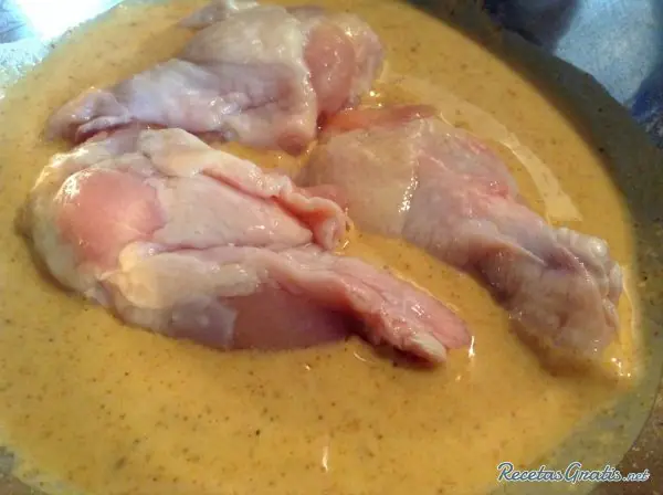 Receta de Pollo campero
