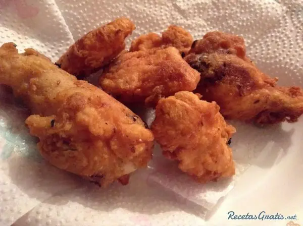 Receta de Pollo campero