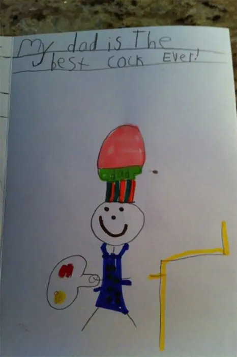 31 dibujos hechos por niños,no es lo que piensas