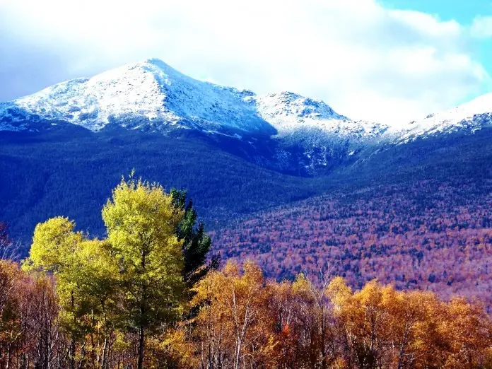 La belleza de las Montañas Blancas de New Hampshire