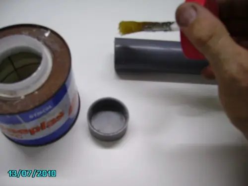 Cómo hacer balizas, para recinto con cadenas.