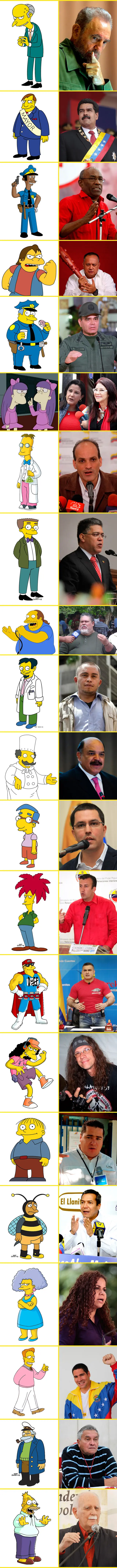 Las versiones revolucionarias de Los Simpsons Separados
