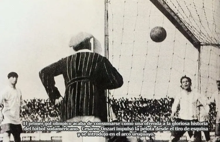 Hoy…pero de 1962,marcan el primer gol olímpico en un Mundial