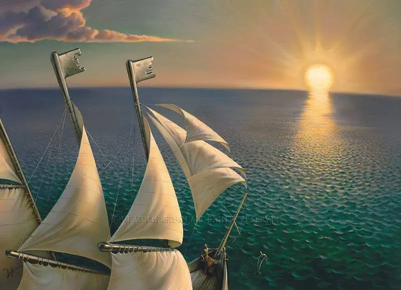 El arte surrealista de Vladimir Kush