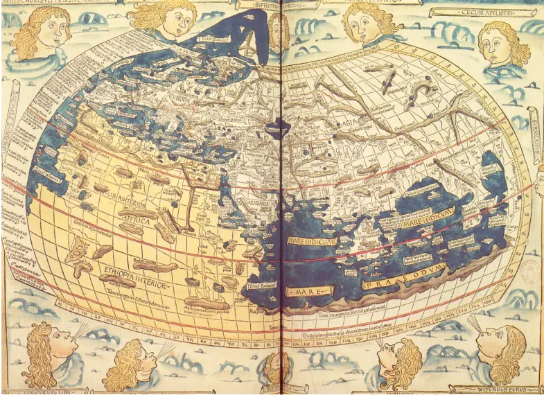 El mapa del mundo Fine Oronce
