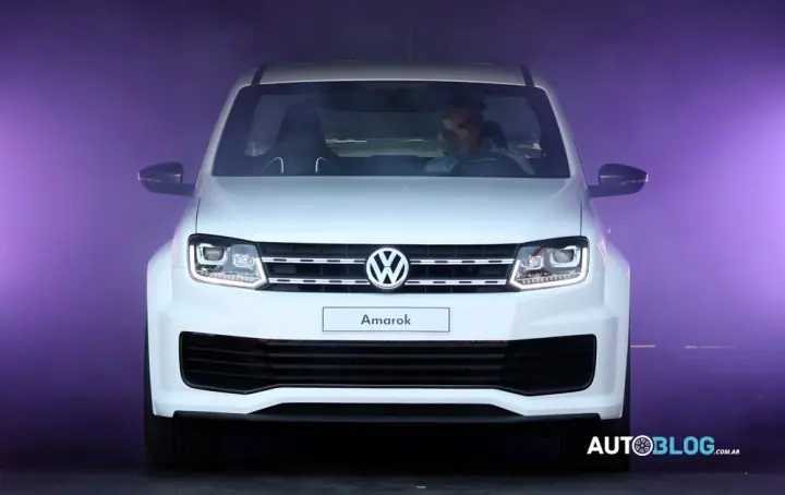 Volkswagen ensaya una Amarok V6 en Pacheco