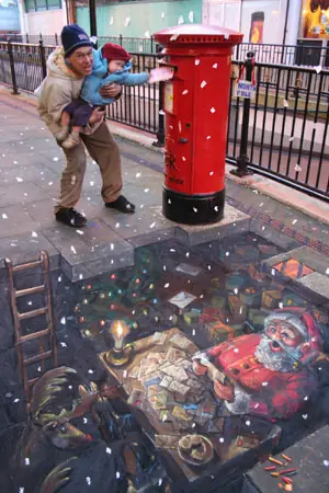 Arte 3D Con Tiza