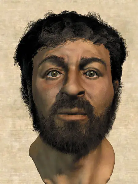 la cara de jesus