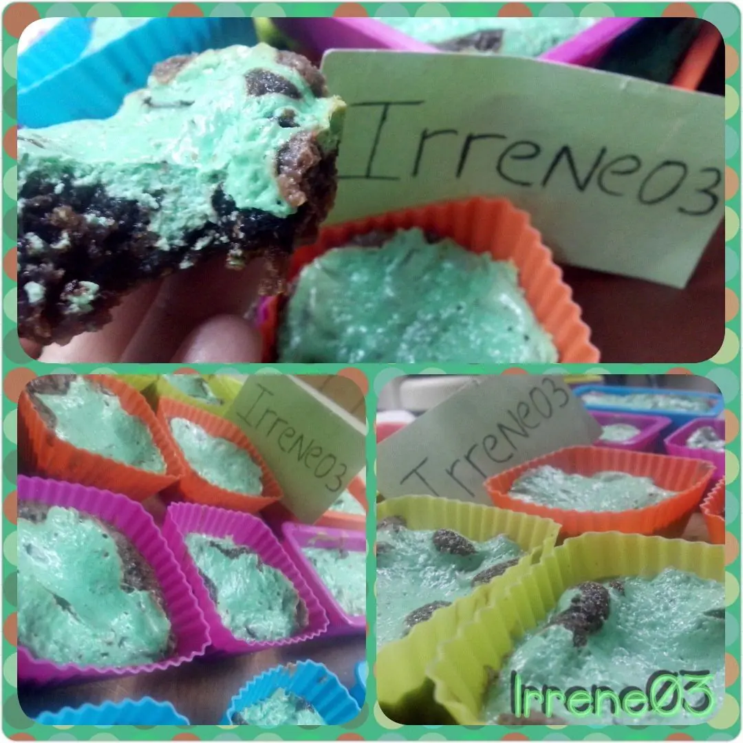 Menta y chocolate? Probate estos brownies!