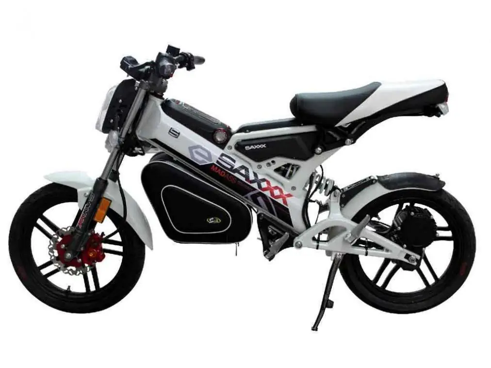 Un ciclomotor eléctrico plegable