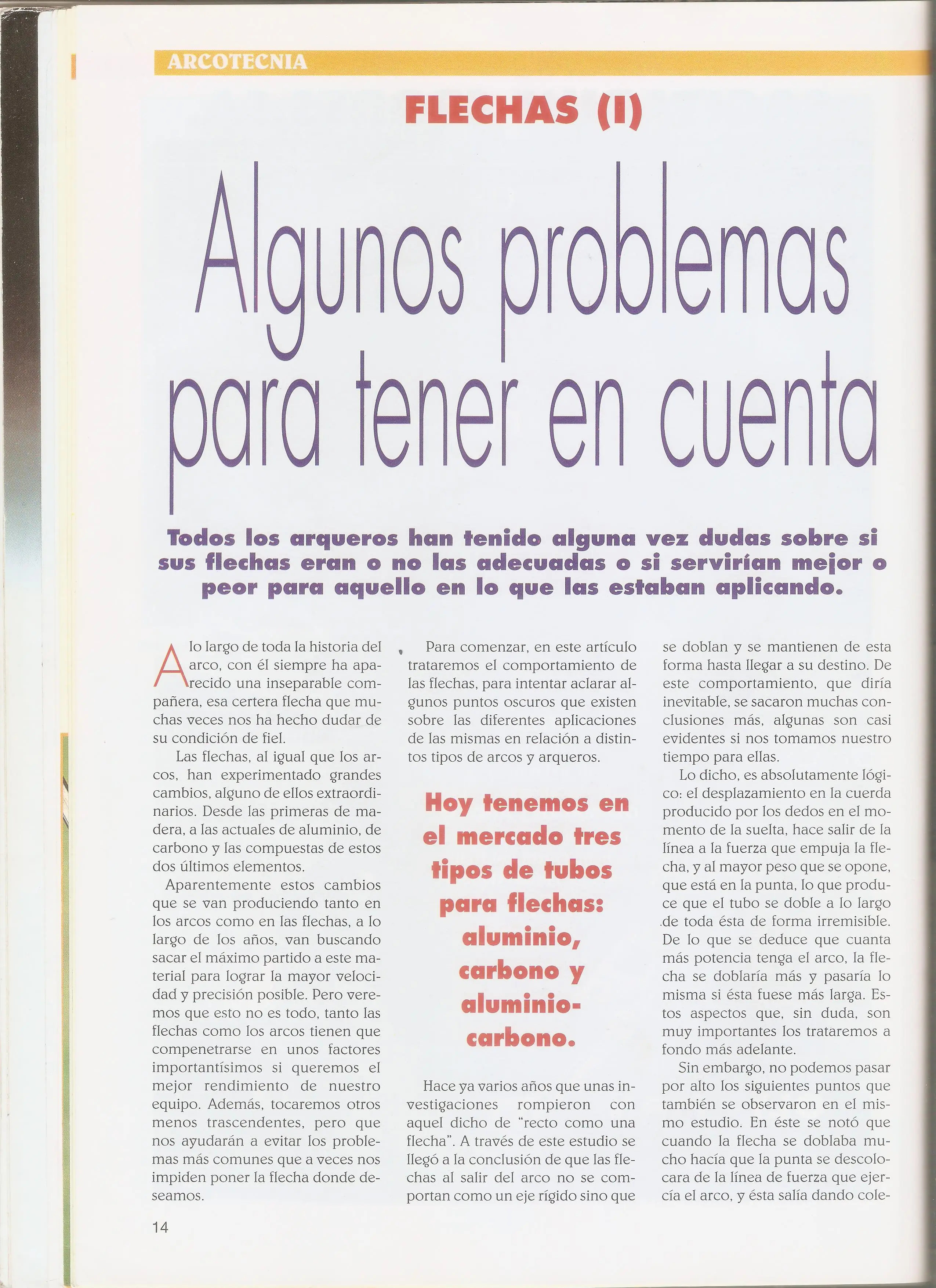 Arcos y flechas (revista nº1)