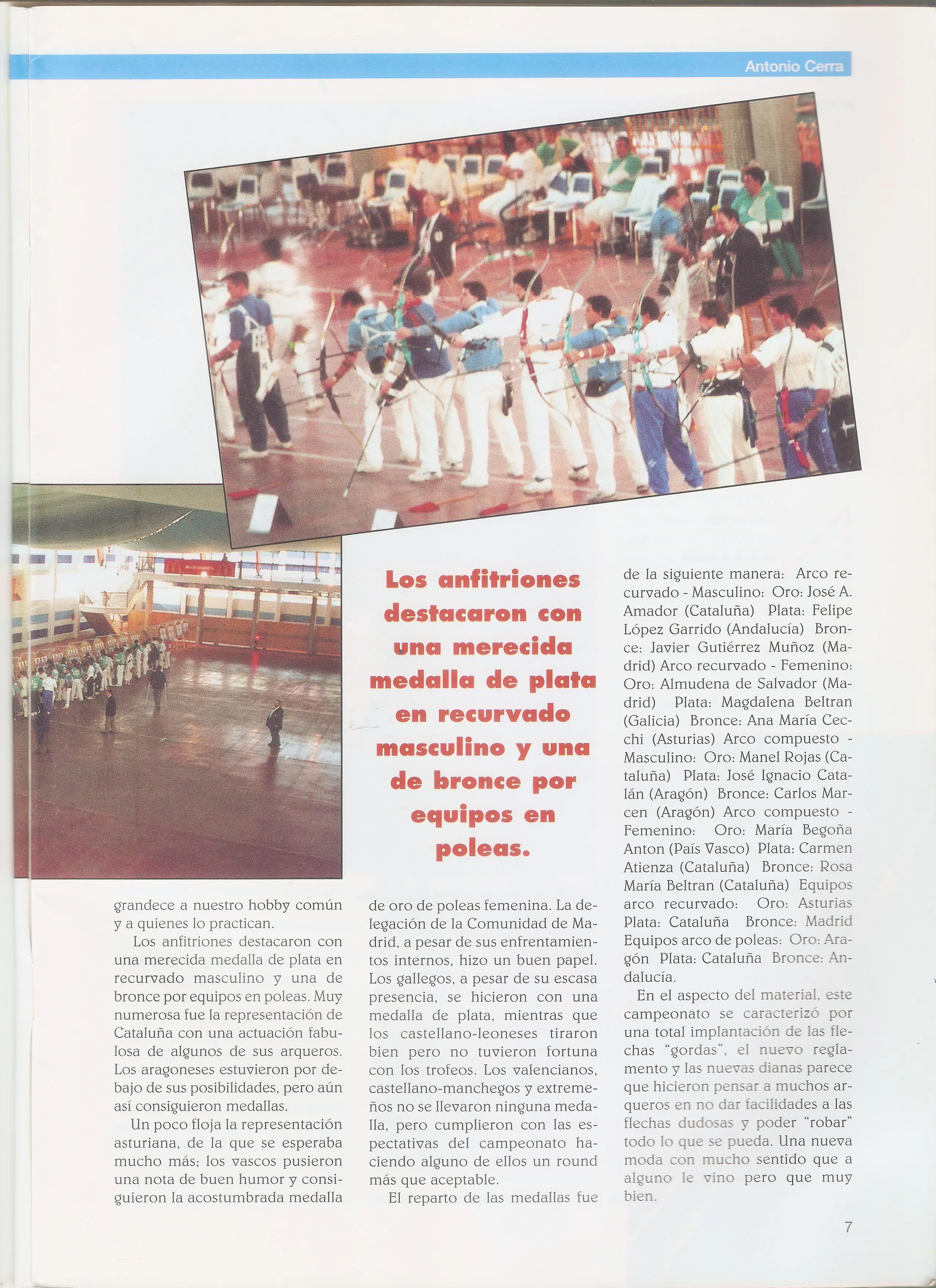 Arcos y flechas (revista nº1)