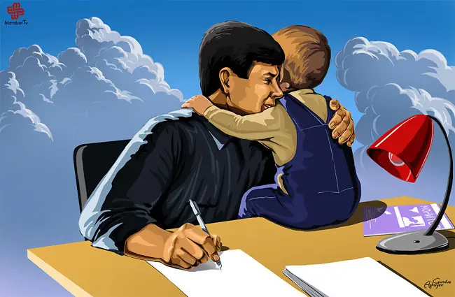 La injusticia de la guerra en ilustraciones. Fuerte