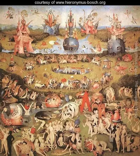 hieronymus bosch el jardin de las delicias