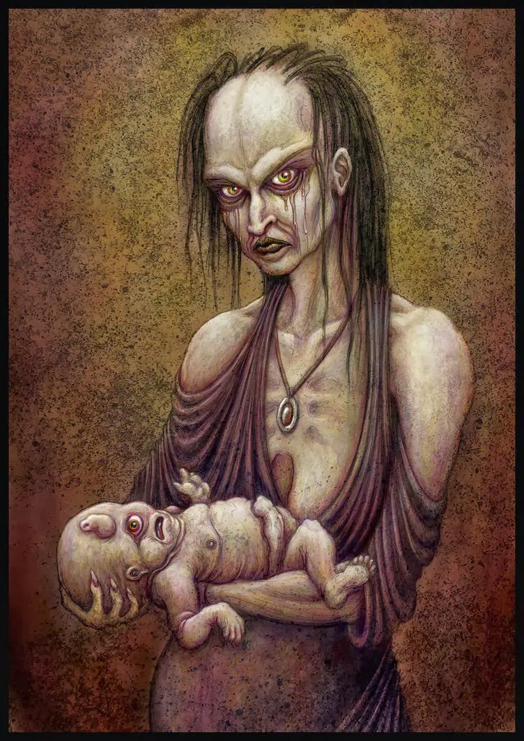 El horror ilustrado por James Flaxman El horror ilustrado por James Flaxman