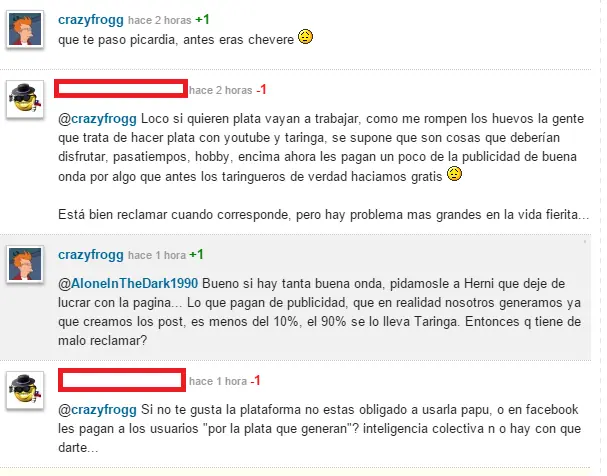 taringueros