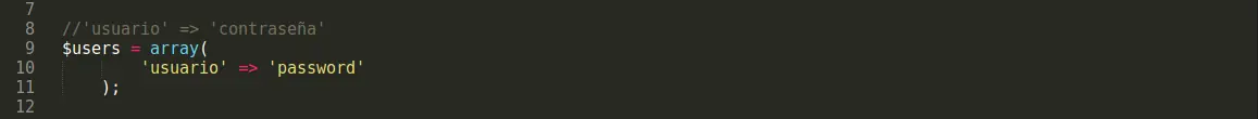 script propio