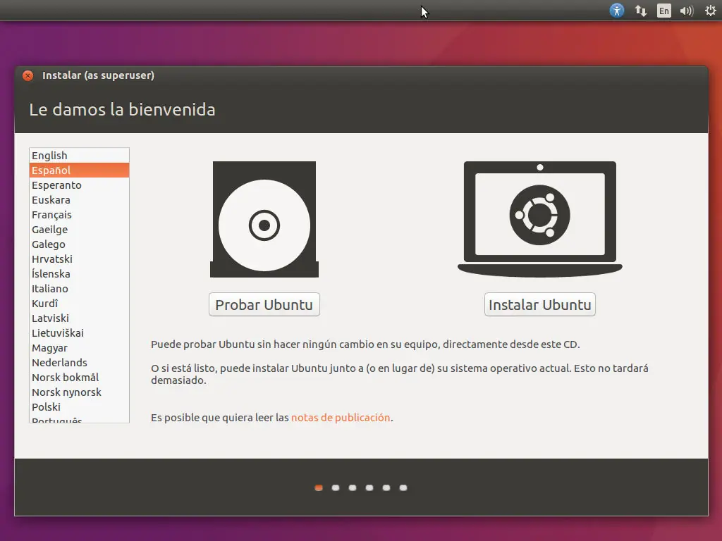 install