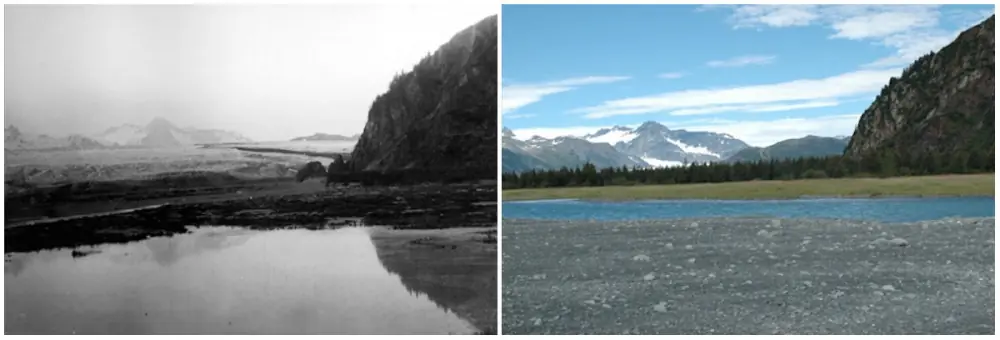 Algunas imagenes de la Tierra antes y ahora, hace falta mas?