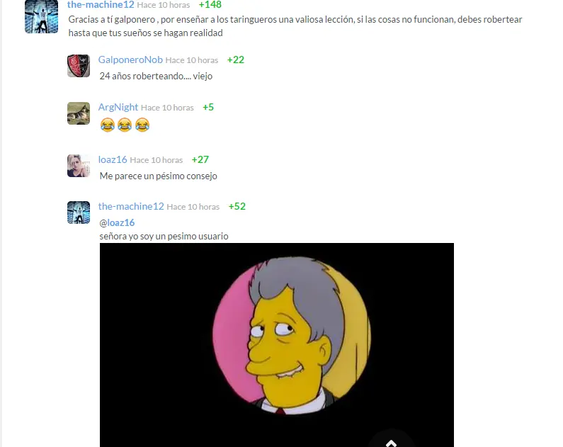 comentarios taringueros