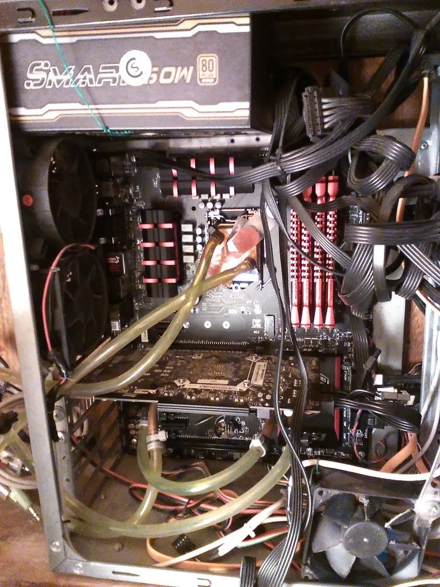 water cooling casero