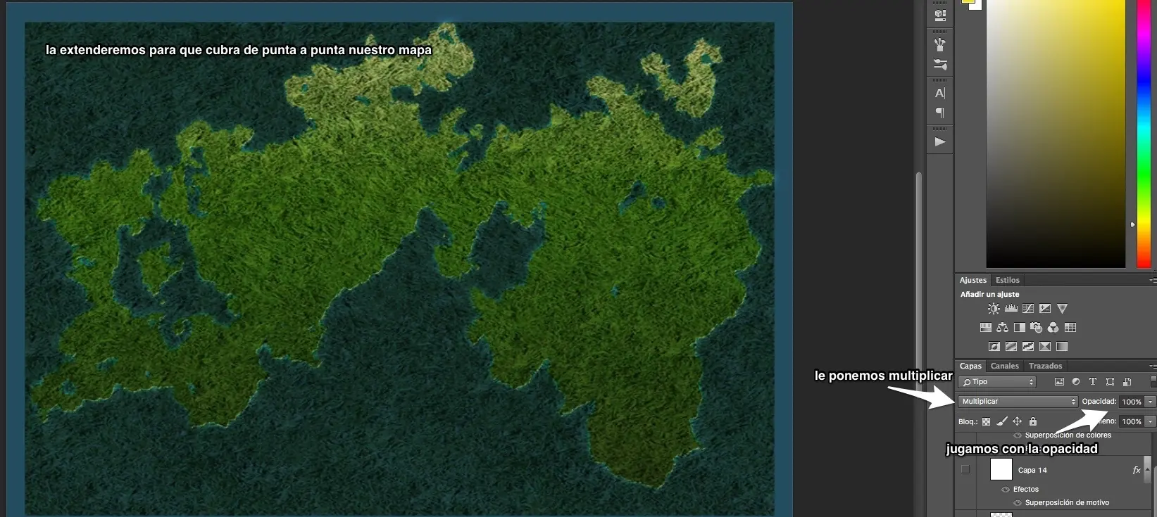 Crea tu Mapa con Photoshop a lo GoT