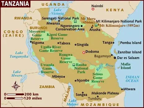 Tanzania: El hogar del Kilimanjaro