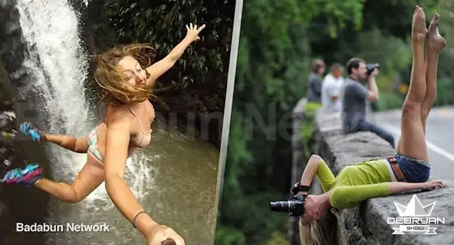 Selfies tomadas en el momento justo