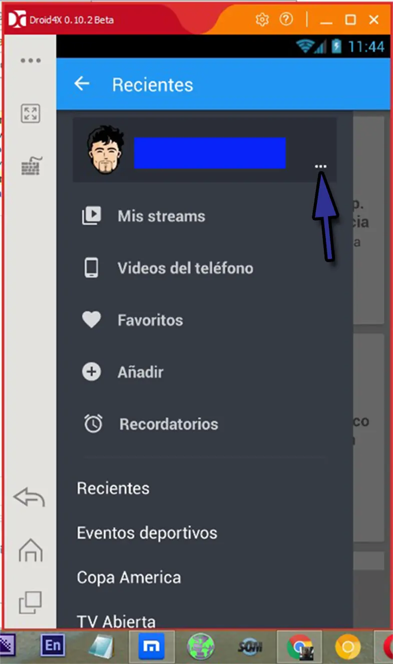emulador espectacular DROID4X yo veo cualquier canal de tv