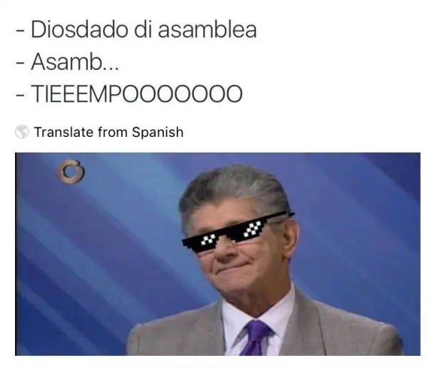 Y si hacemos top a Ramos Allup?
